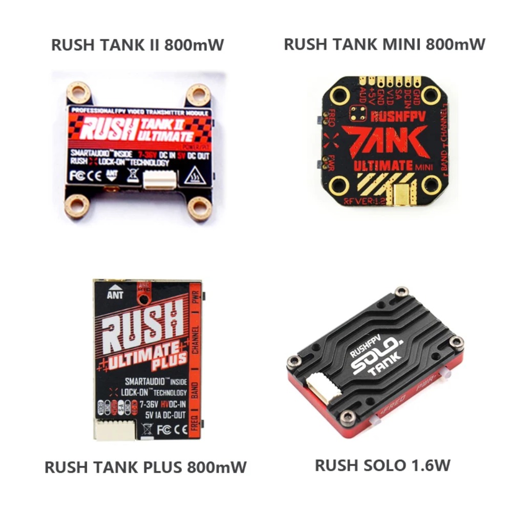 RUSH TANK Ultimate II/Mini/PLU - Drone Racing Antenna recension och pris